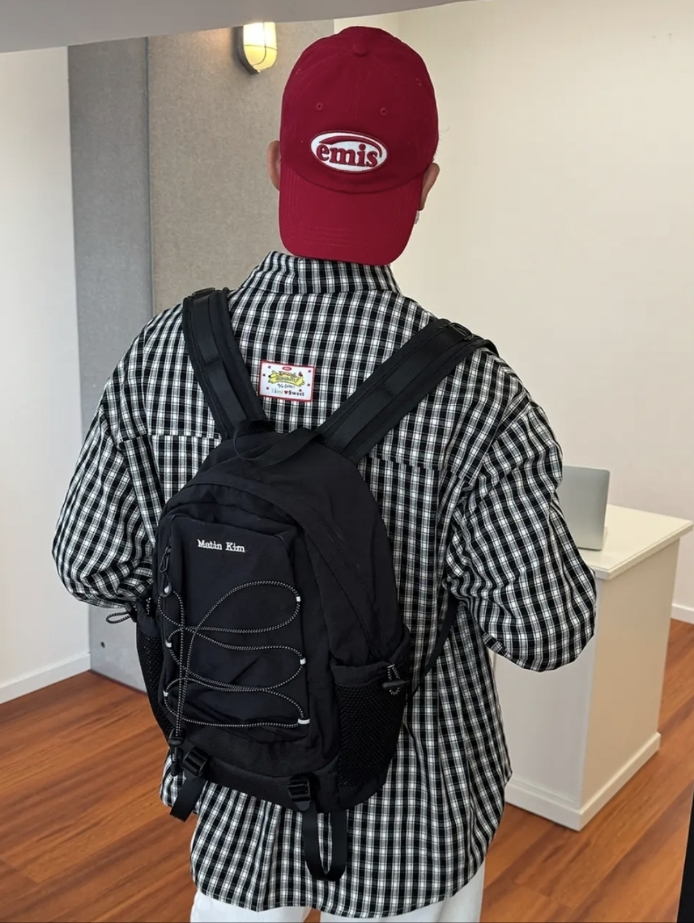 Matin Kim String Utility Backpack - Picture 2 of 3